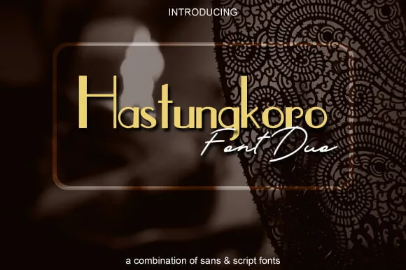 Hastungkoro Duo Font