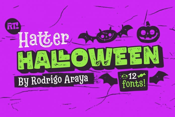 Hatter Halloween Font