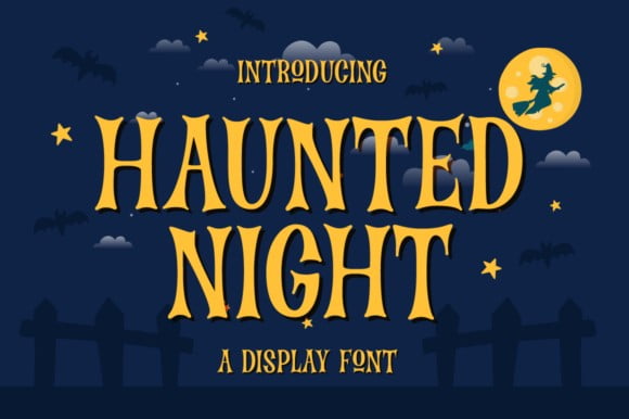 Haunted Night Font