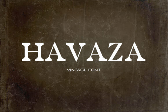 Havaza Font