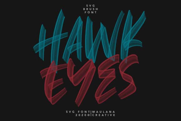 Hawk Eyes Font
