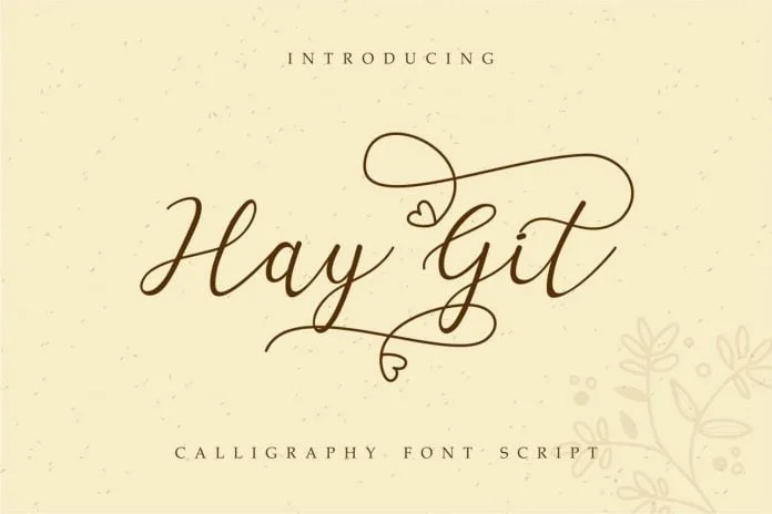 Hay Git Font