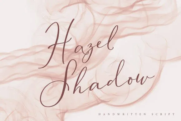 Hazel Shadow Font