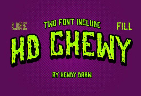 Hd Chewy font