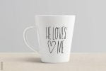 He Loves Me Skinny Font