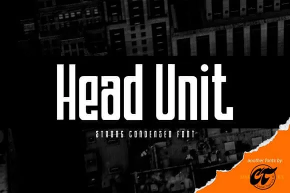 Head Unit Font