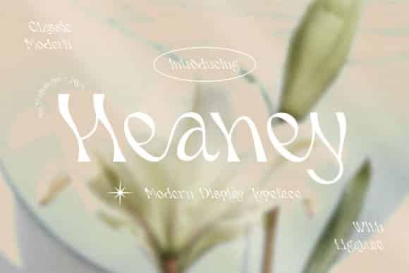 Heaney Font