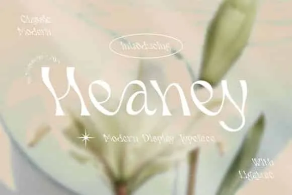 Heaney Font
