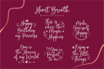 Heart Breath Font