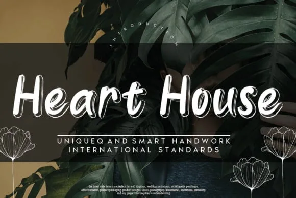 Heart House Font