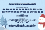 Heavy Snow Font