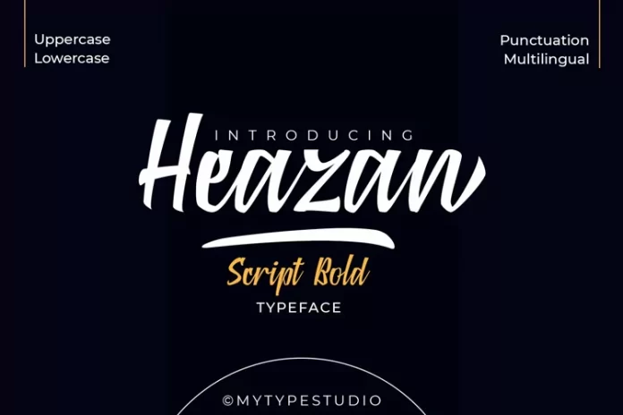 Heazan Font