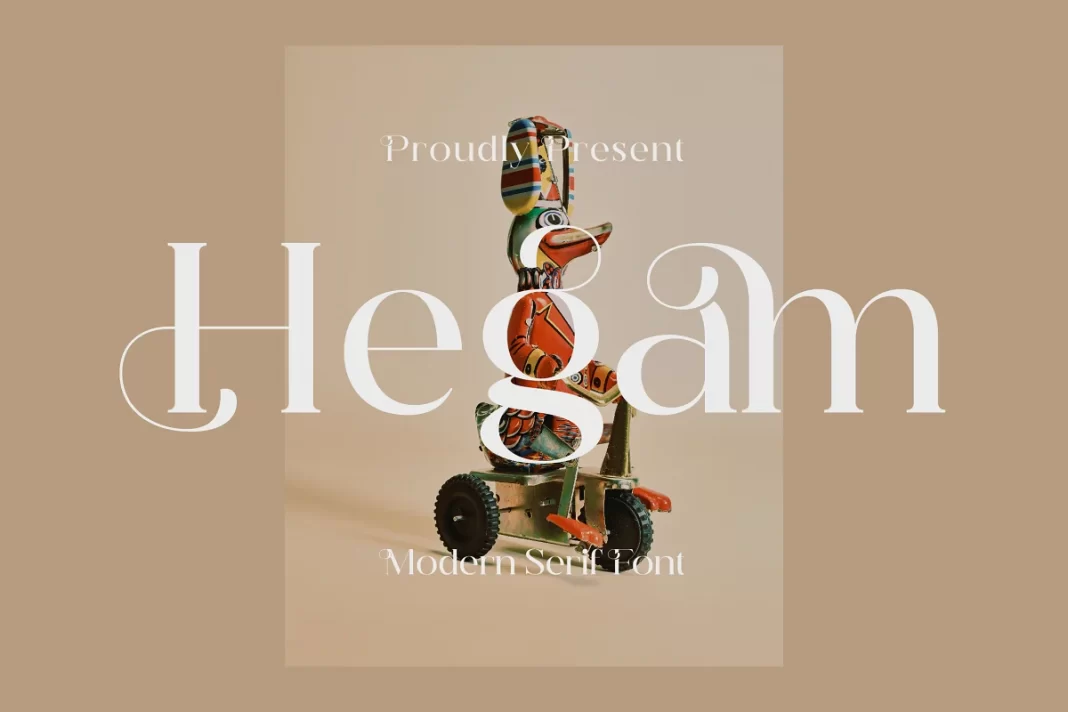 Hegam - Modern and Stylish Serif Font