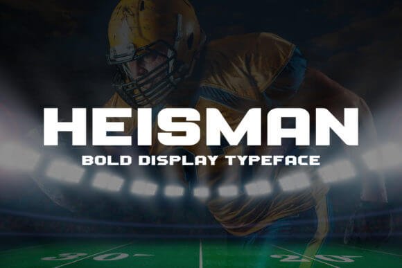 Heisman Font
