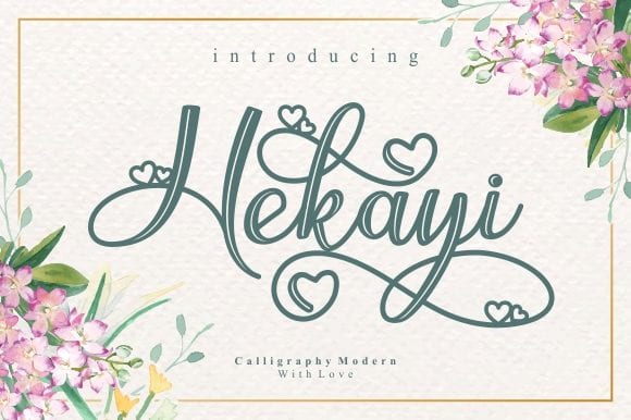 Hekayi Font