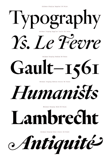 Heldane Text Font