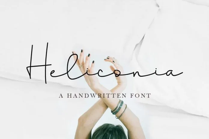 Heliconia Script Font