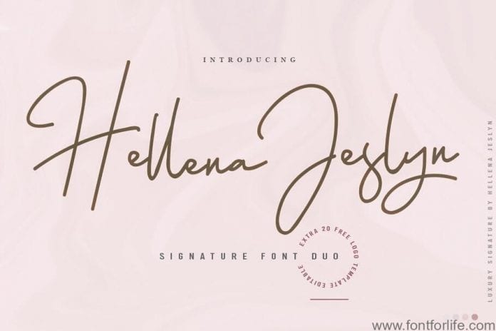 Hellena Jeslyn Font Duo
