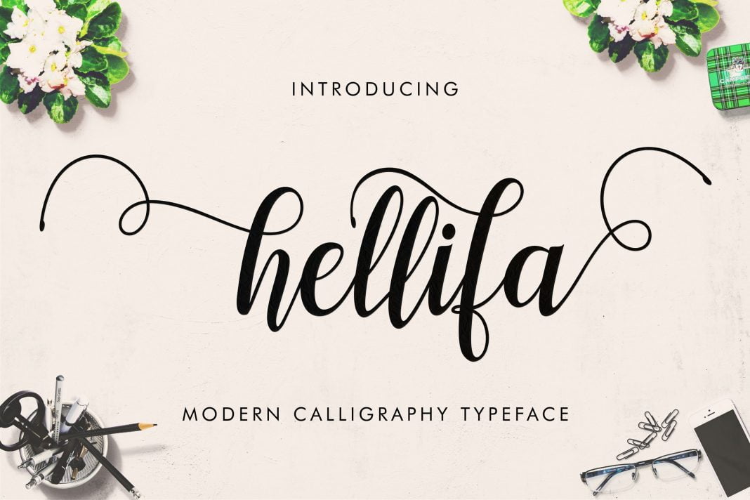 Hellifa Script Font