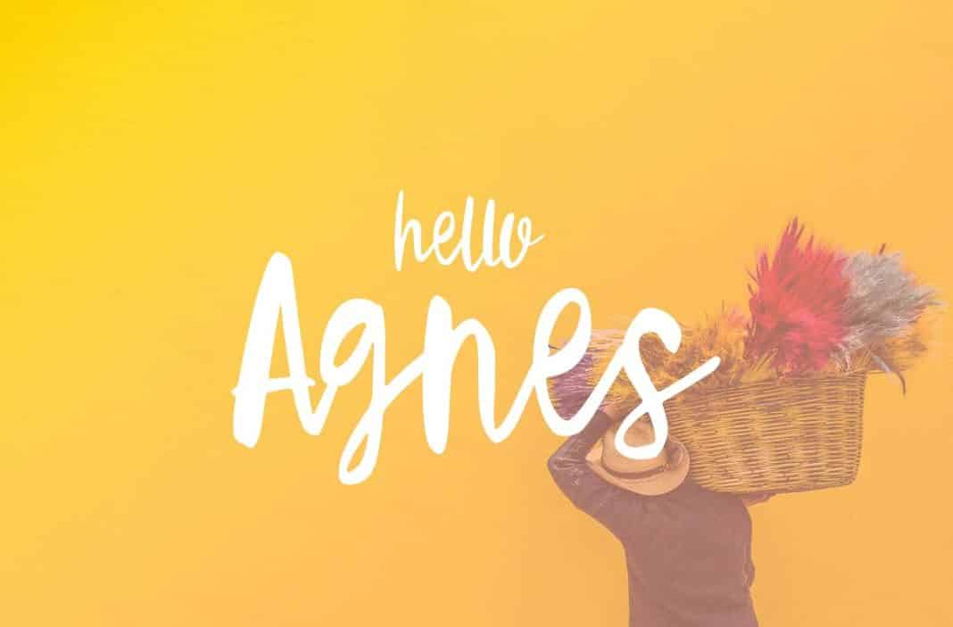 Hello Agnes Font