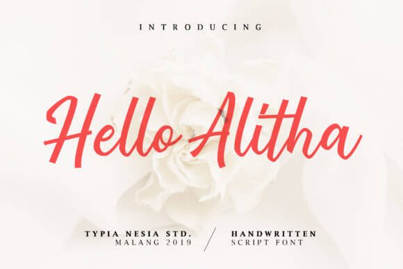 Hello Alitha Font