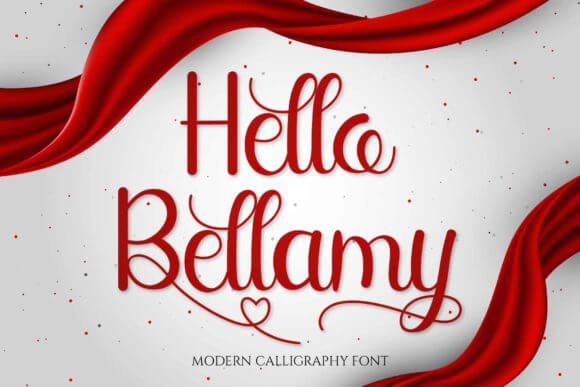 Hello Bellamy Font