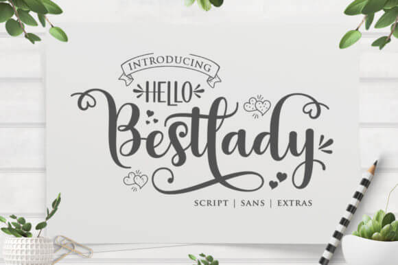Hello Bestlady Font