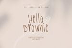 Hello Brownie Font