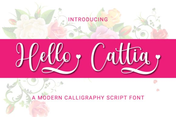 Hello Cattia Font