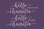Hello Chamelia Font