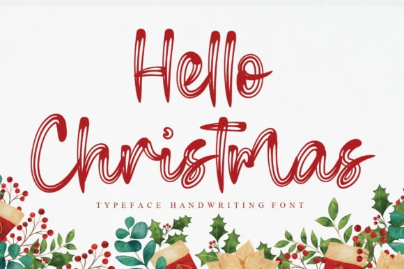 Hello Christmas Font