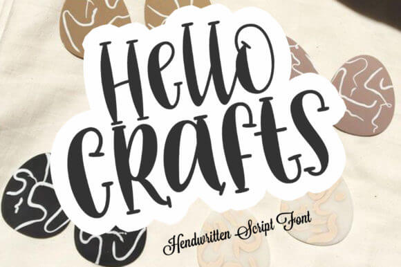 Hello Crafts Font