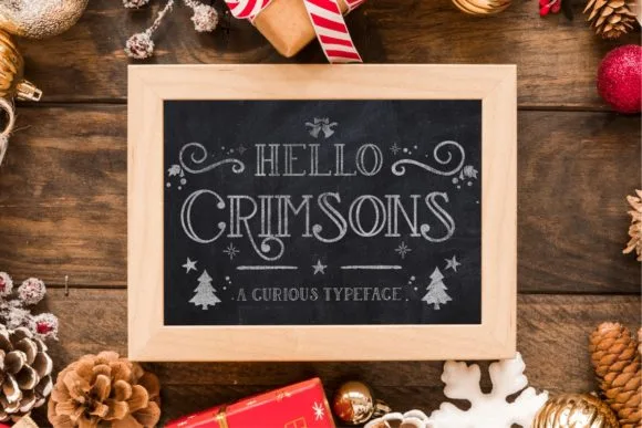 Hello Crimsons Font