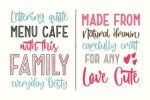 Hello Eatery Font