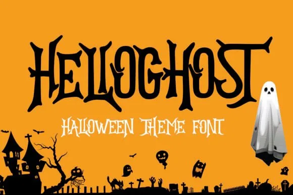 Hello Ghost Font