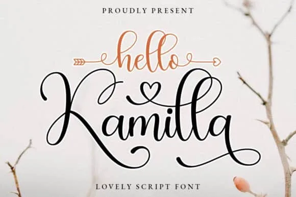 Hello Kamilla Font