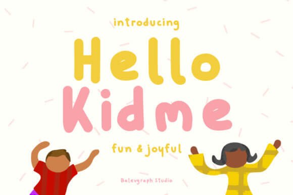 Hello Kidme Font