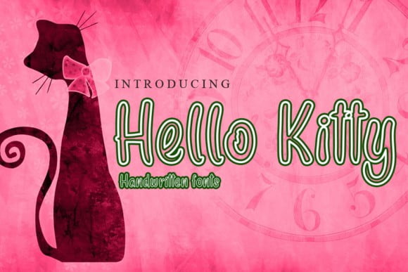 Hello Kitty Font