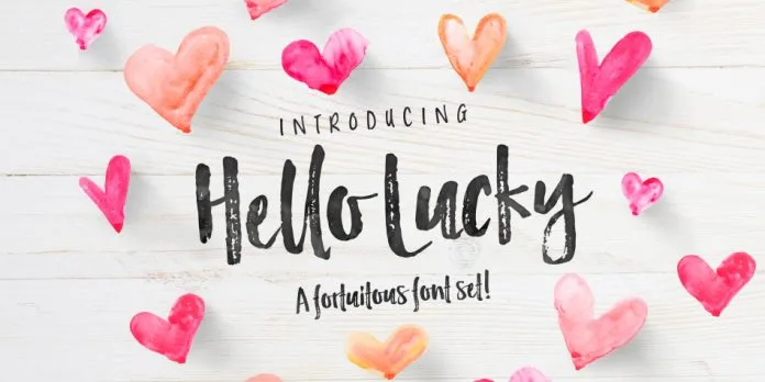 Hello Lucky Font Hello Lucky Font