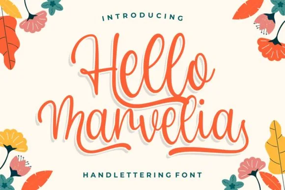 Hello Marvelia Font