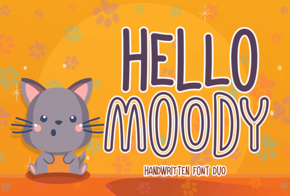 Hello Moody Font