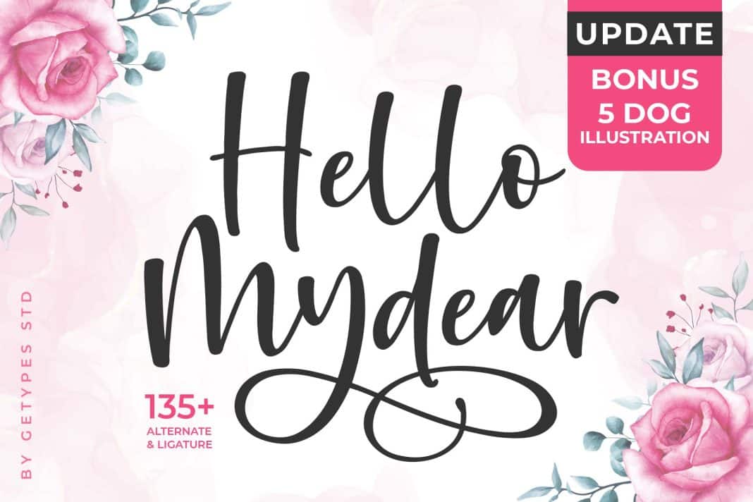 Hello Mydear - Script Romantic Fonts