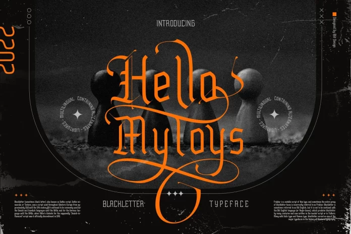 Hello Mytoys Font