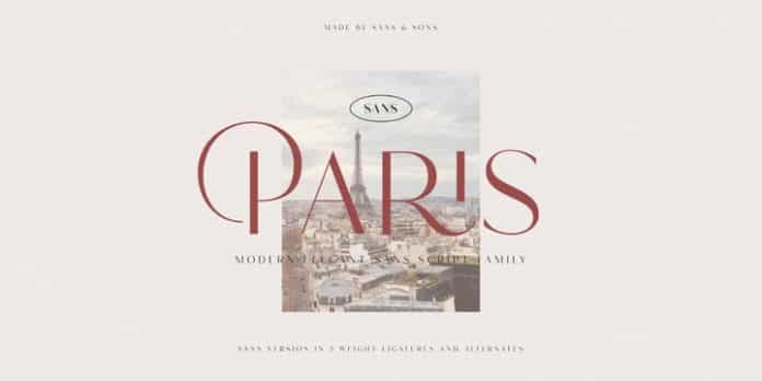 Hello Paris Sans Font Family