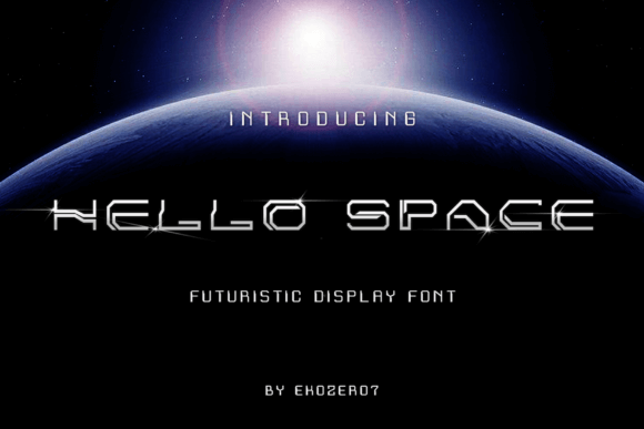 Hello Space Font