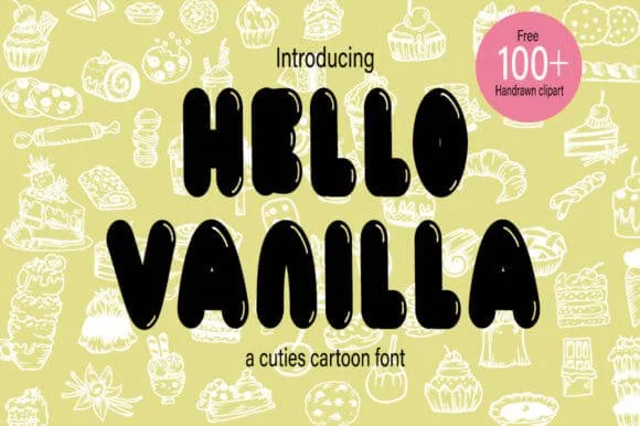 Hello Vanilla Font