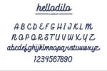 Hellodilo Font