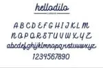 Hellodilo Font