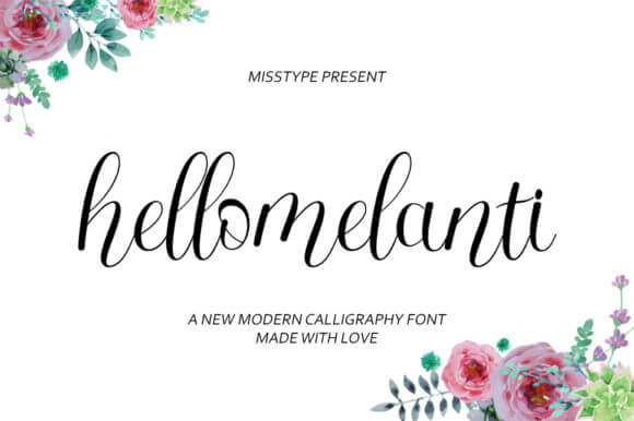 Hellomelanti Font