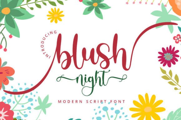 Blush Night Font